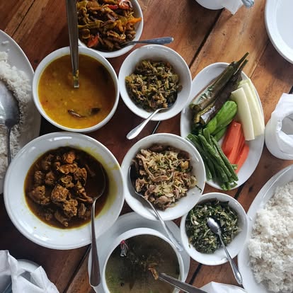 পাহাড়ি ভর্তা ও ভাত